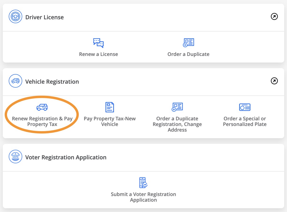 Renew Vehicle Registration & Pay Property Taxes – myNCDMV