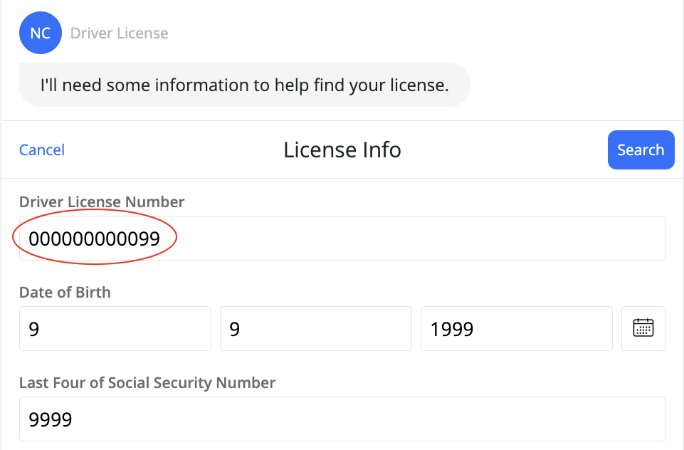 how to find my drivers license number without my license